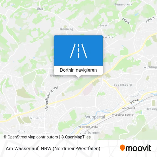 Am Wasserlauf Karte