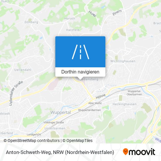 Anton-Schweth-Weg Karte