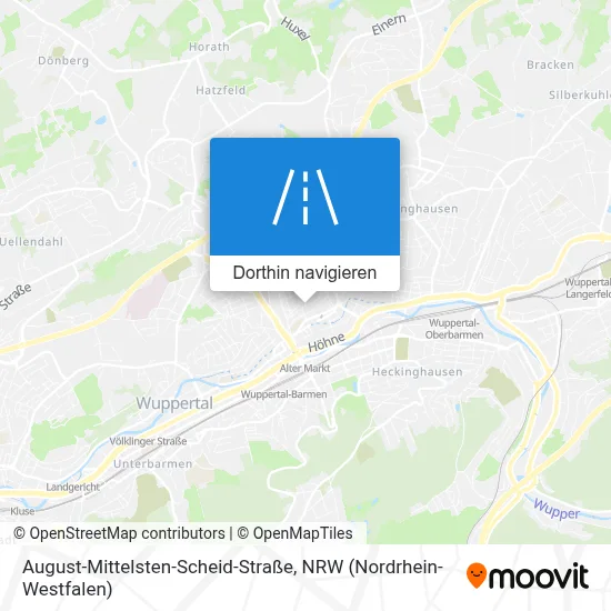 August-Mittelsten-Scheid-Straße Karte