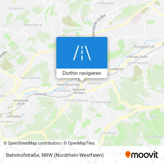 Bahnhofstraße Karte