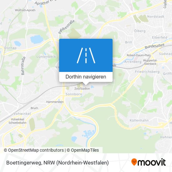 Boettingerweg Karte