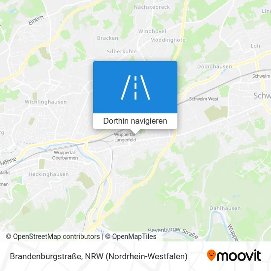 Brandenburgstraße Karte