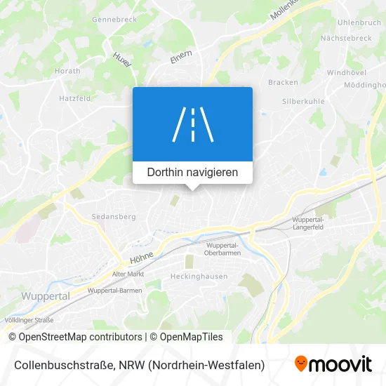 Collenbuschstraße Karte