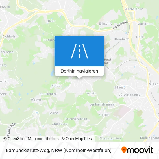 Edmund-Strutz-Weg Karte