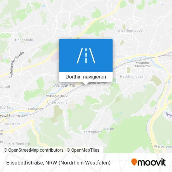 Elisabethstraße Karte