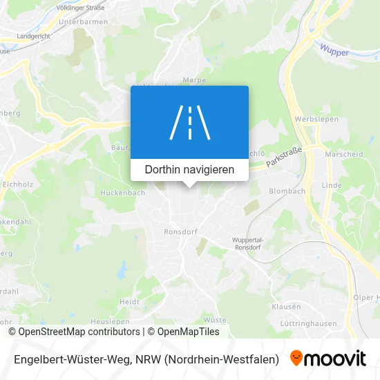 Engelbert-Wüster-Weg Karte