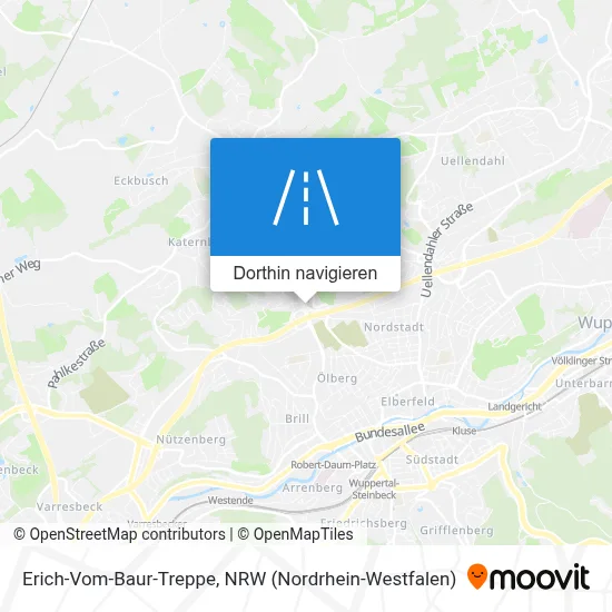 Erich-Vom-Baur-Treppe Karte