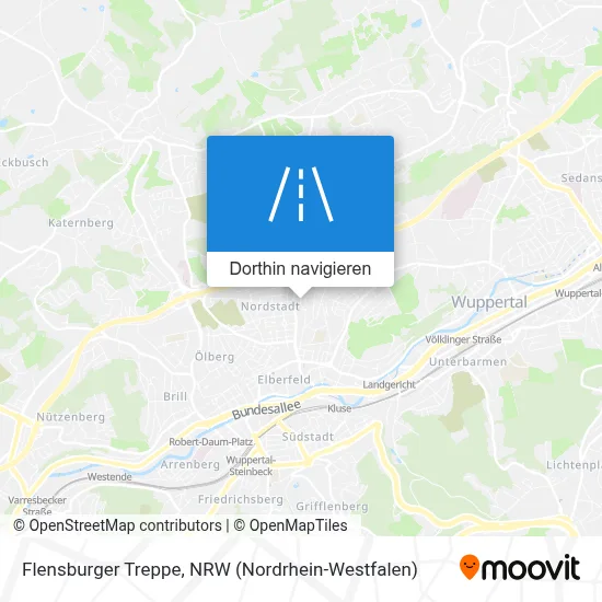 Flensburger Treppe Karte