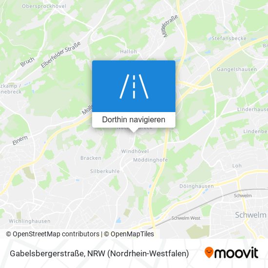 Gabelsbergerstraße Karte