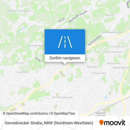 Gennebrecker Straße Karte