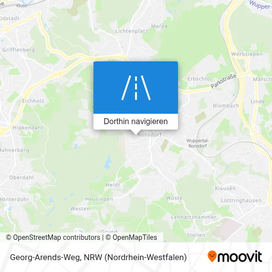 Georg-Arends-Weg Karte