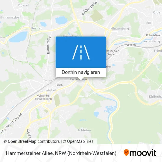 Hammersteiner Allee Karte