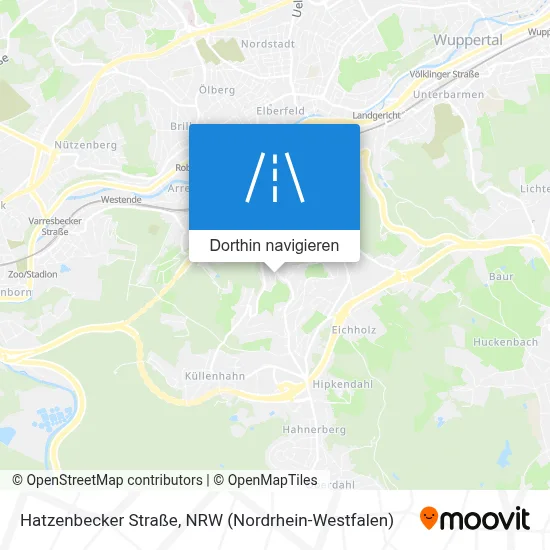 Hatzenbecker Straße Karte