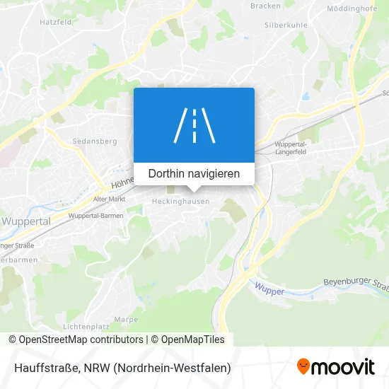 Hauffstraße Karte