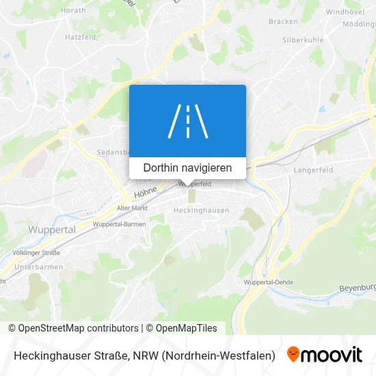 Heckinghauser Straße Karte