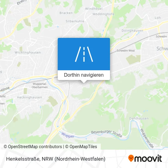 Henkelsstraße Karte