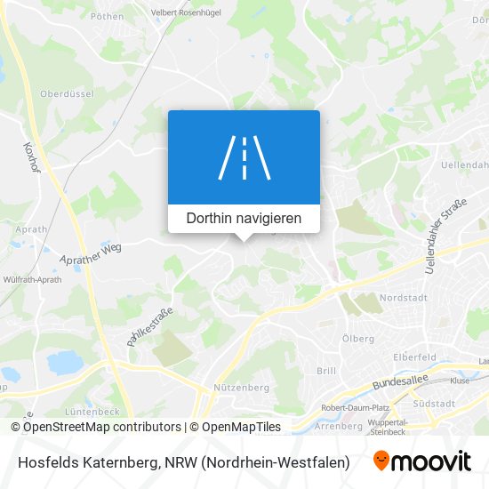 Hosfelds Katernberg Karte