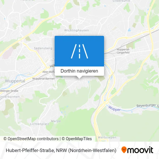 Hubert-Pfeiffer-Straße Karte