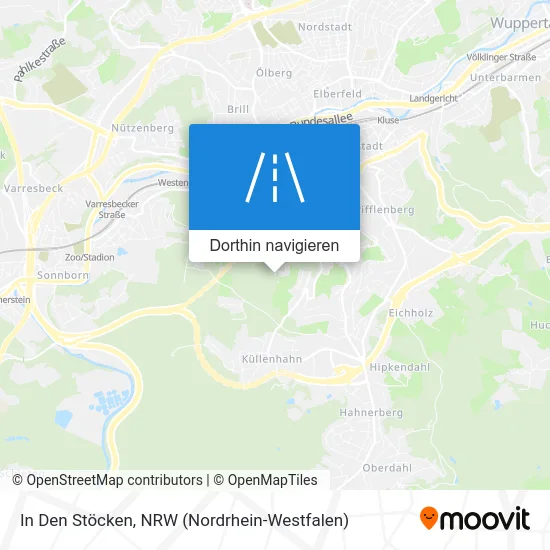 In Den Stöcken Karte