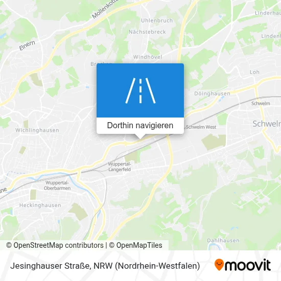 Jesinghauser Straße Karte