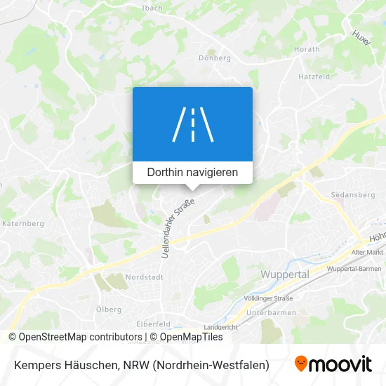 Kempers Häuschen Karte