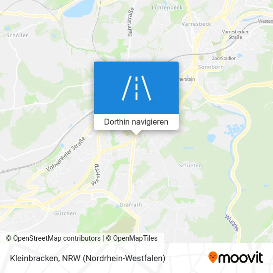 Kleinbracken Karte