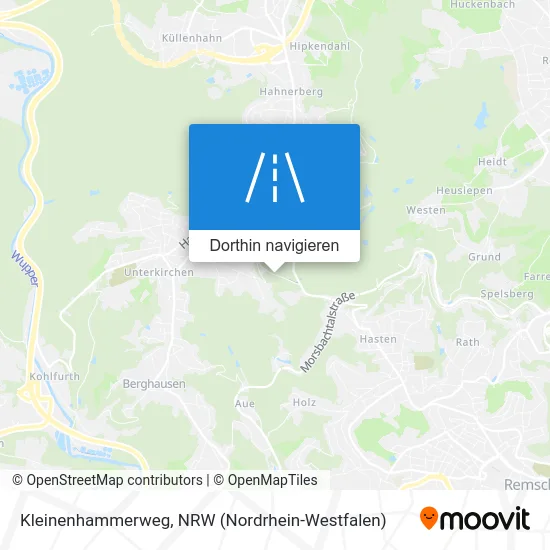 Kleinenhammerweg Karte