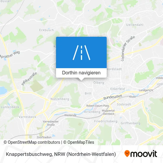 Knappertsbuschweg Karte