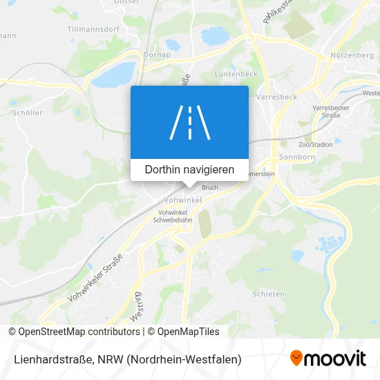 Lienhardstraße Karte