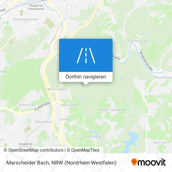 Marscheider Bach Karte