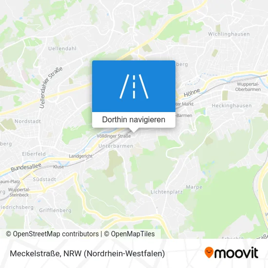 Meckelstraße Karte