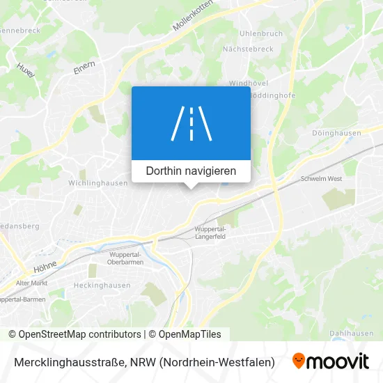 Mercklinghausstraße Karte