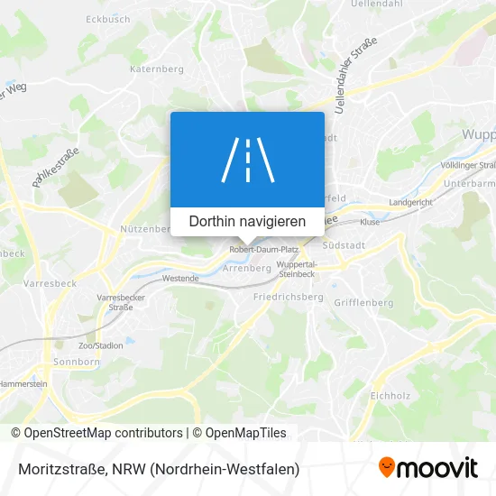 Moritzstraße Karte