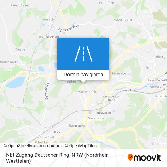 Nbt-Zugang Deutscher Ring Karte