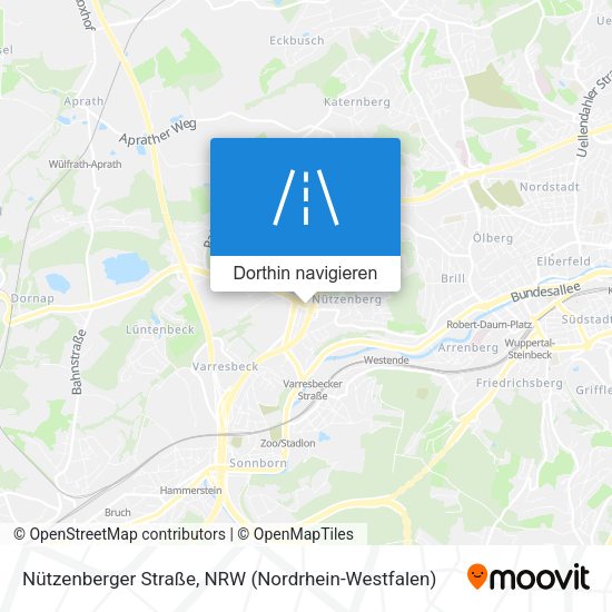 Nützenberger Straße Karte