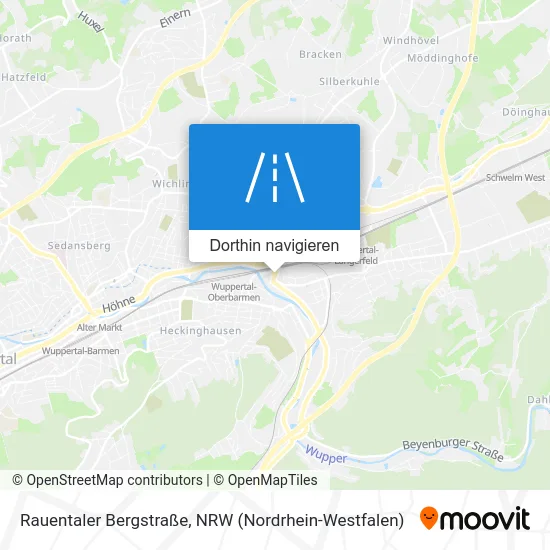 Rauentaler Bergstraße Karte