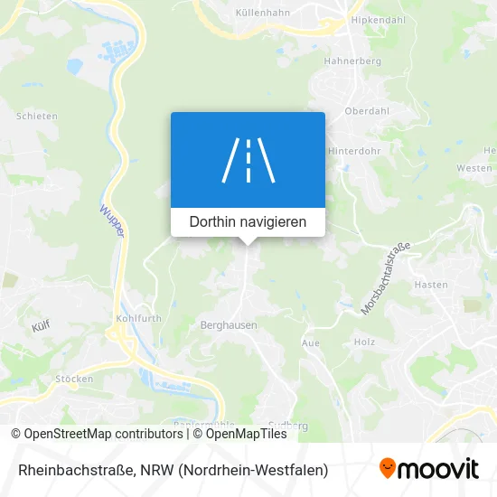 Rheinbachstraße Karte