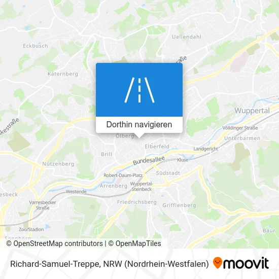 Richard-Samuel-Treppe Karte