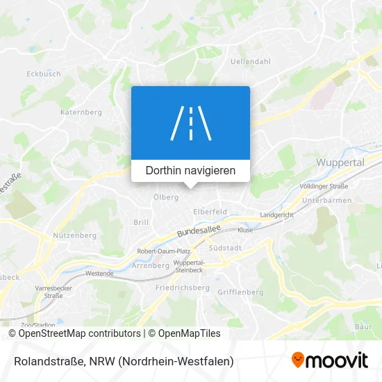 Rolandstraße Karte
