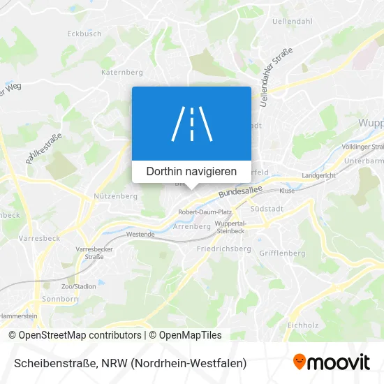 Scheibenstraße Karte