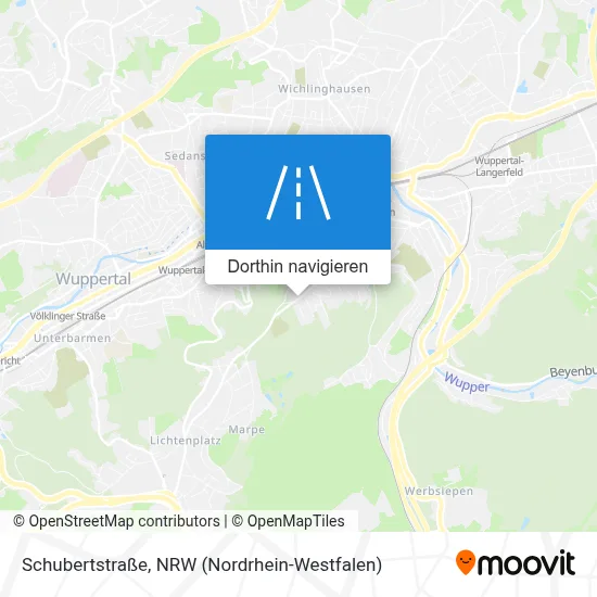 Schubertstraße Karte