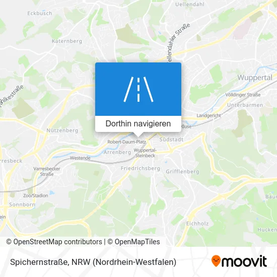 Spichernstraße Karte