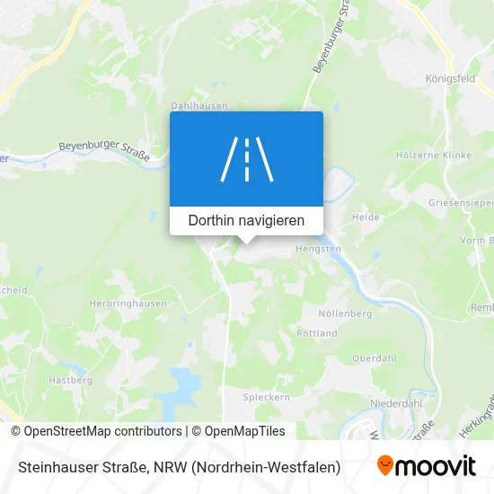 Steinhauser Straße Karte