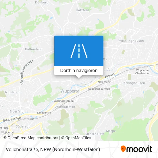 Veilchenstraße Karte