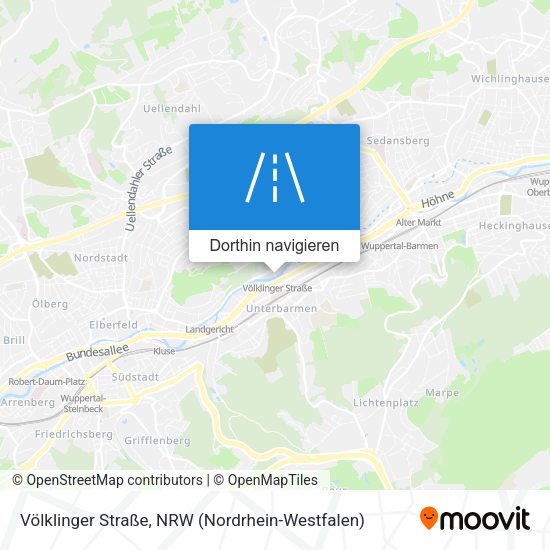 Völklinger Straße Karte