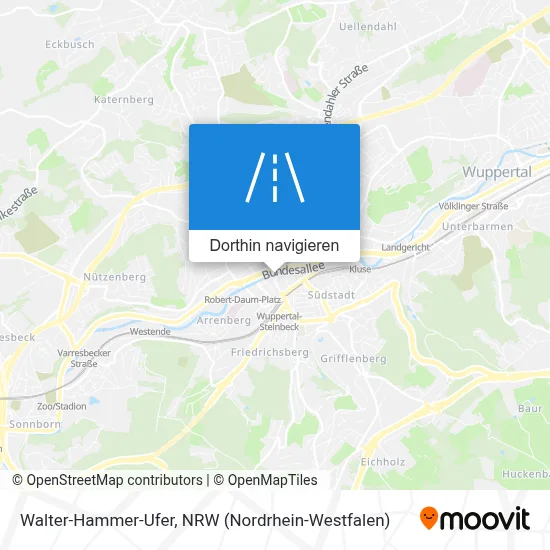 Walter-Hammer-Ufer Karte