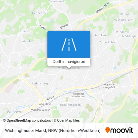 Wichlinghauser Markt Karte