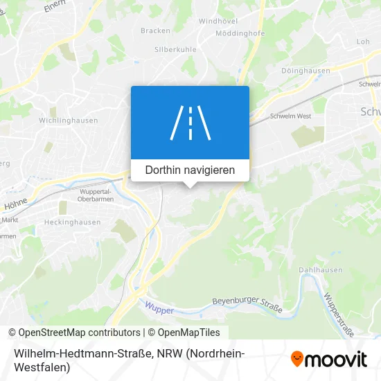 Wilhelm-Hedtmann-Straße Karte