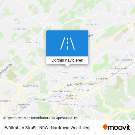 Wülfrather Straße Karte