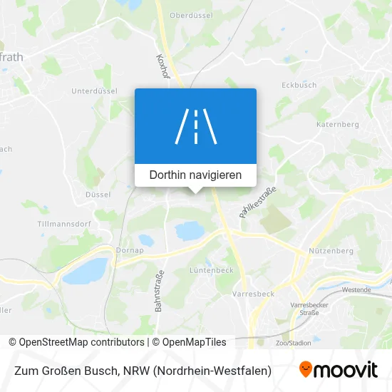 Zum Großen Busch Karte